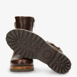 Felina Igloo Botas de piel con forro interior de pelo natural.