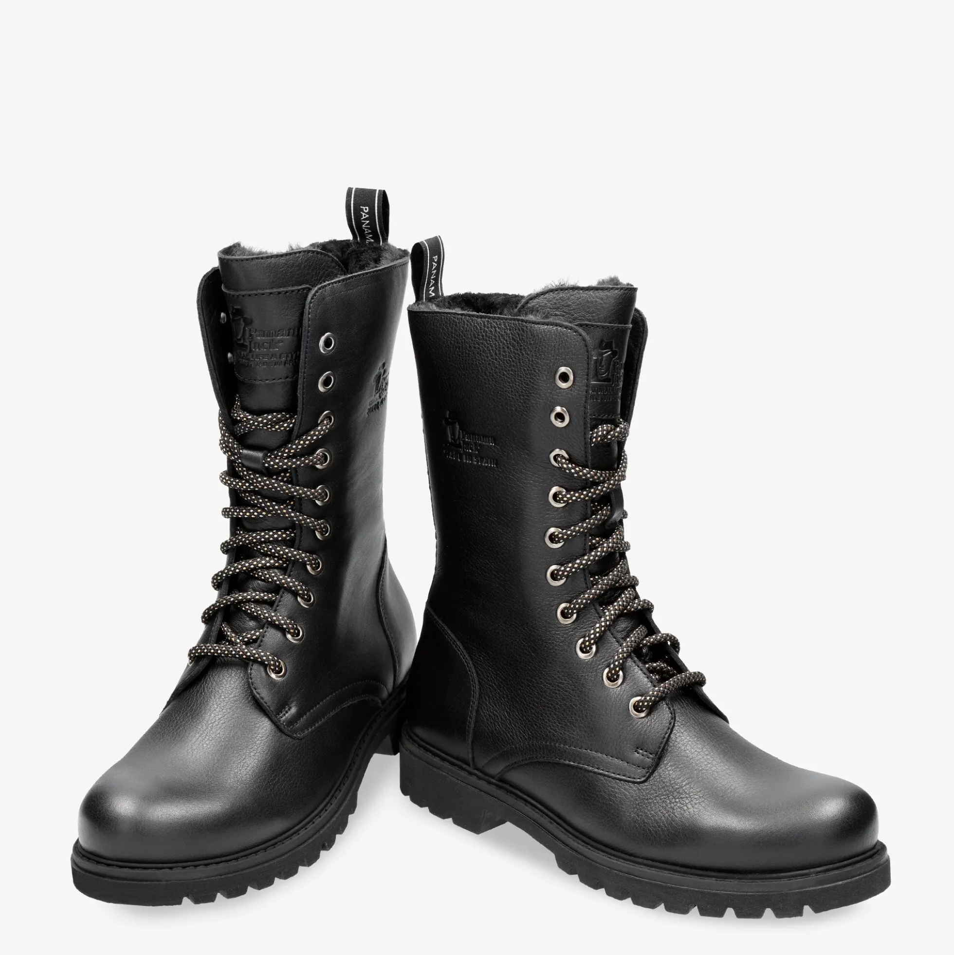 Fiorela Botas de piel con forro interior de pelo.