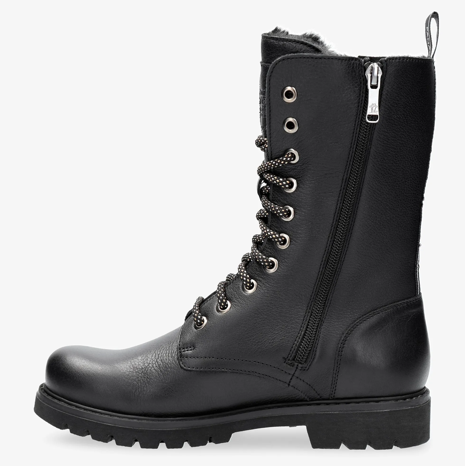 Fiorela Botas de piel con forro interior de pelo.