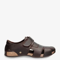 Fletcher Basics Sandalias de piel con forro interior de piel.