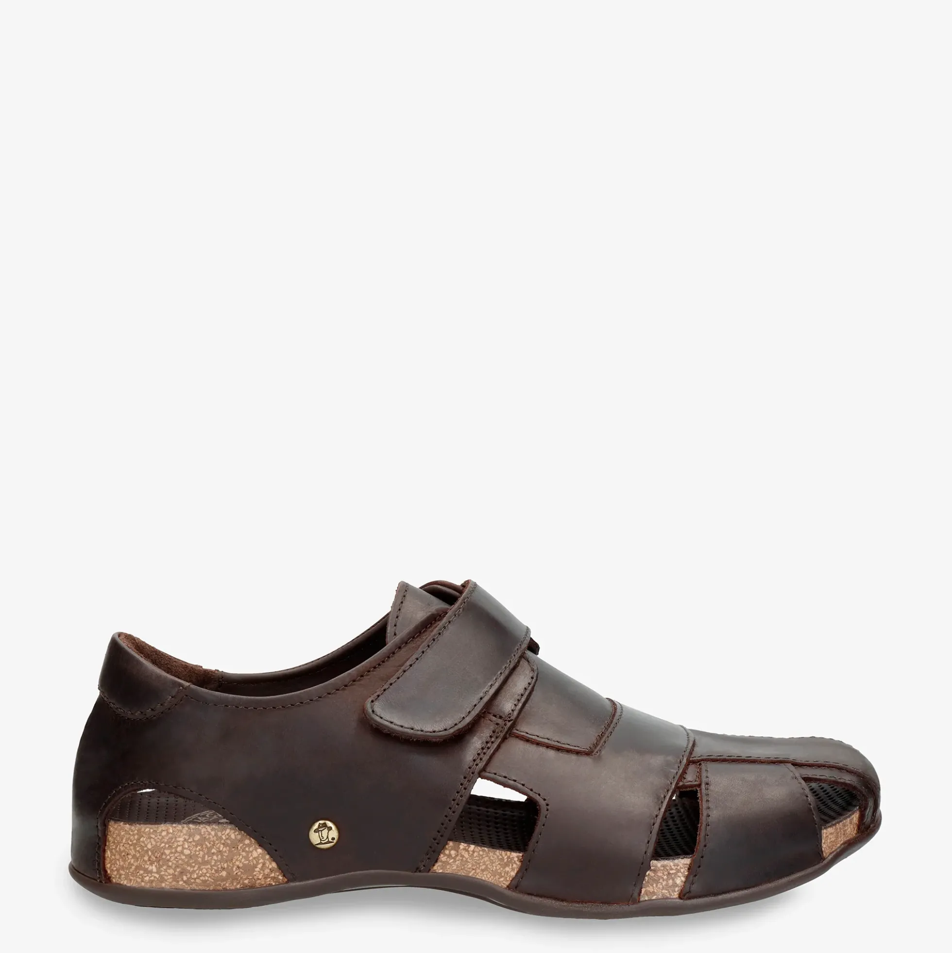 Fletcher Basics Sandalias de piel con forro interior de piel.