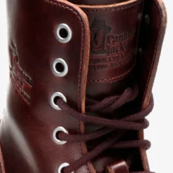 Frisia Botas de piel con forro interior de pelo.