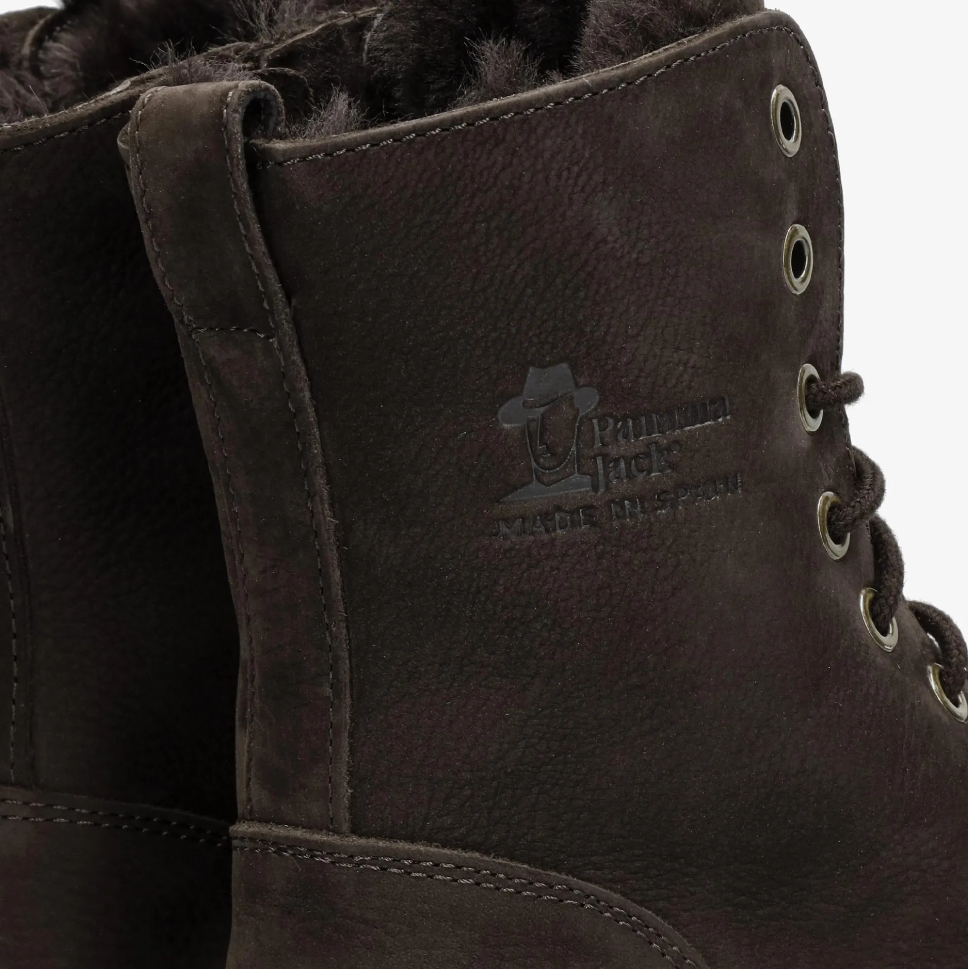 Frisia Igloo Botas de piel con forro interior de pelo natural.
