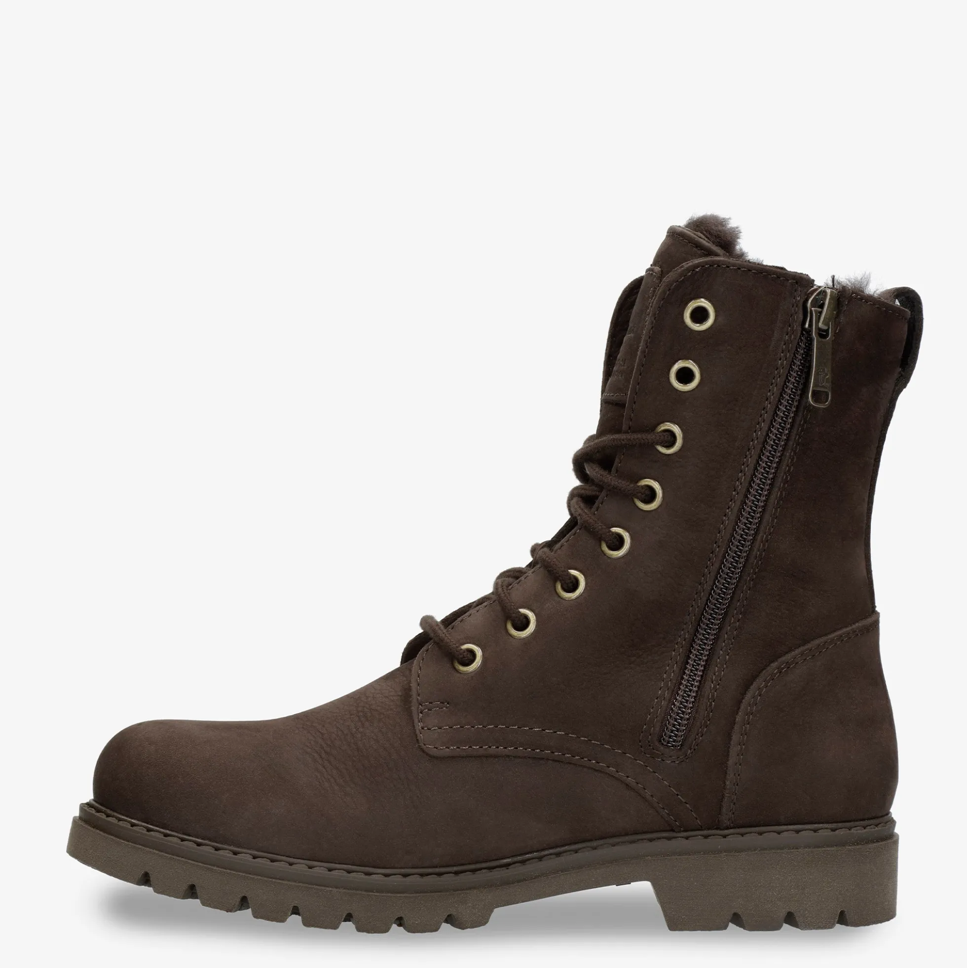 Frisia Igloo Botas de piel con forro interior de pelo natural.