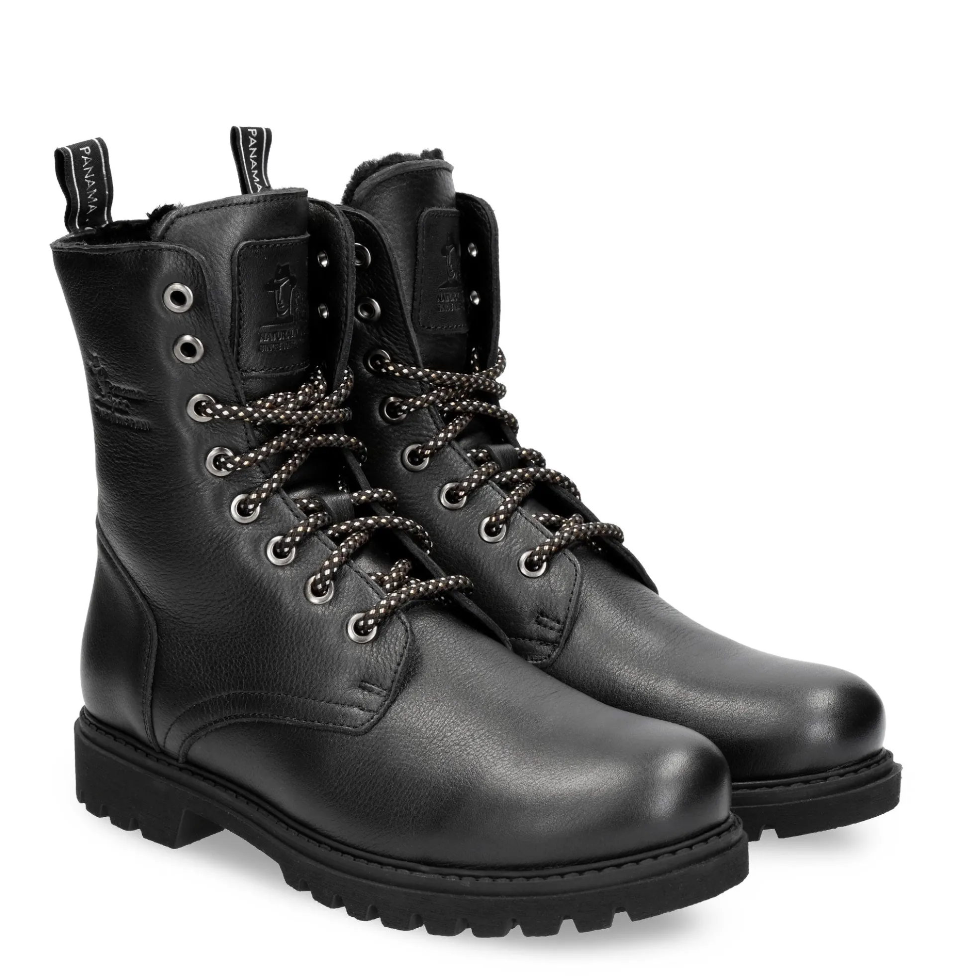 Frisia Igloo Botas de piel con forro interior de pelo natural.