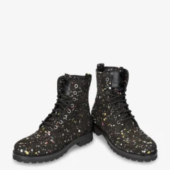 Frisia Ink Botas de piel con forro interior de piel.