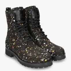 Frisia Ink Botas de piel con forro interior de piel.