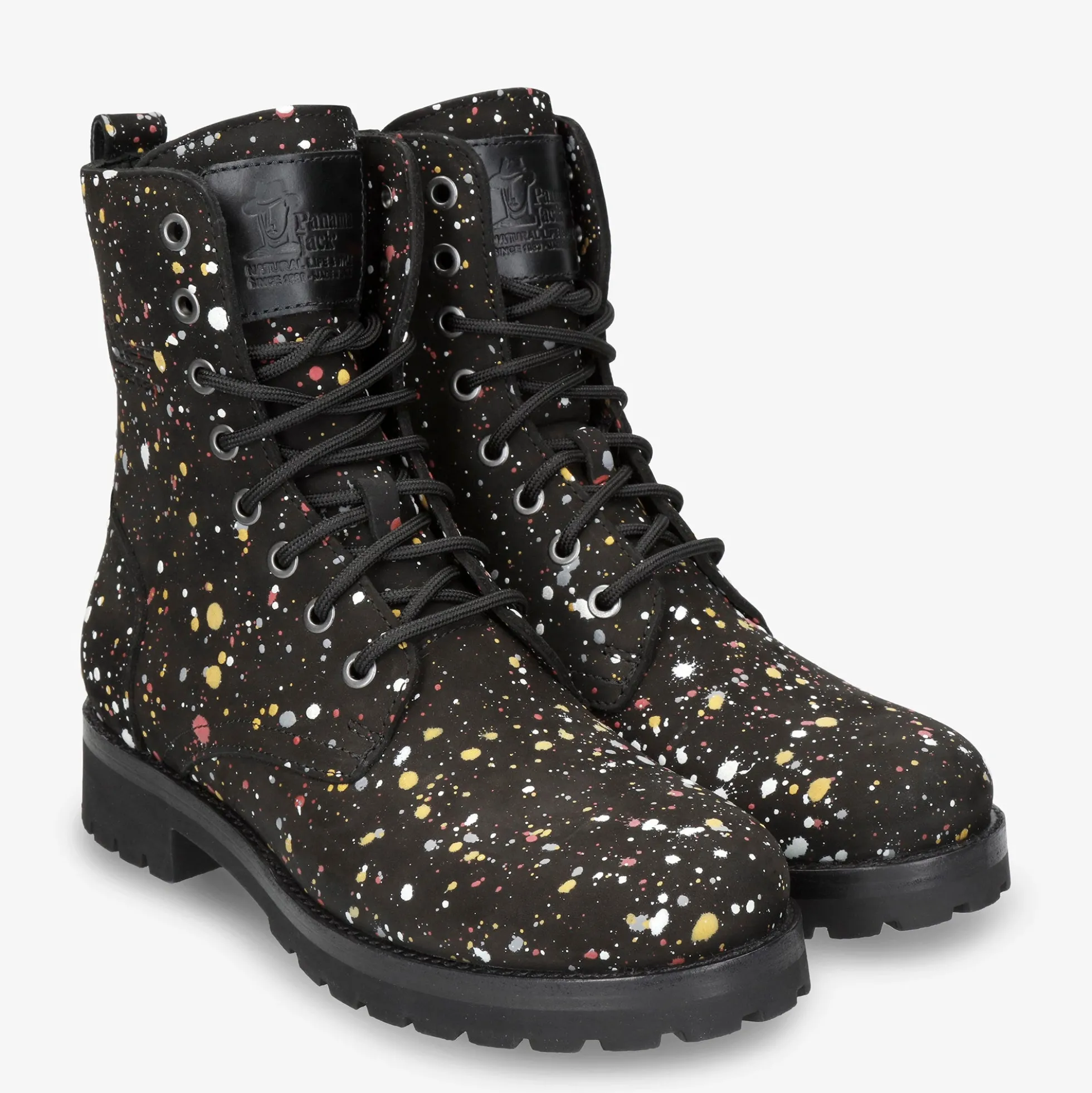 Frisia Ink Botas de piel con forro interior de piel.