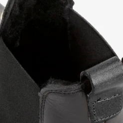 Giordana Igloo Trav Botín de piel con forro interior de pelo natural.
