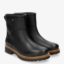 Grace Botas de piel con forro interior de pelo.