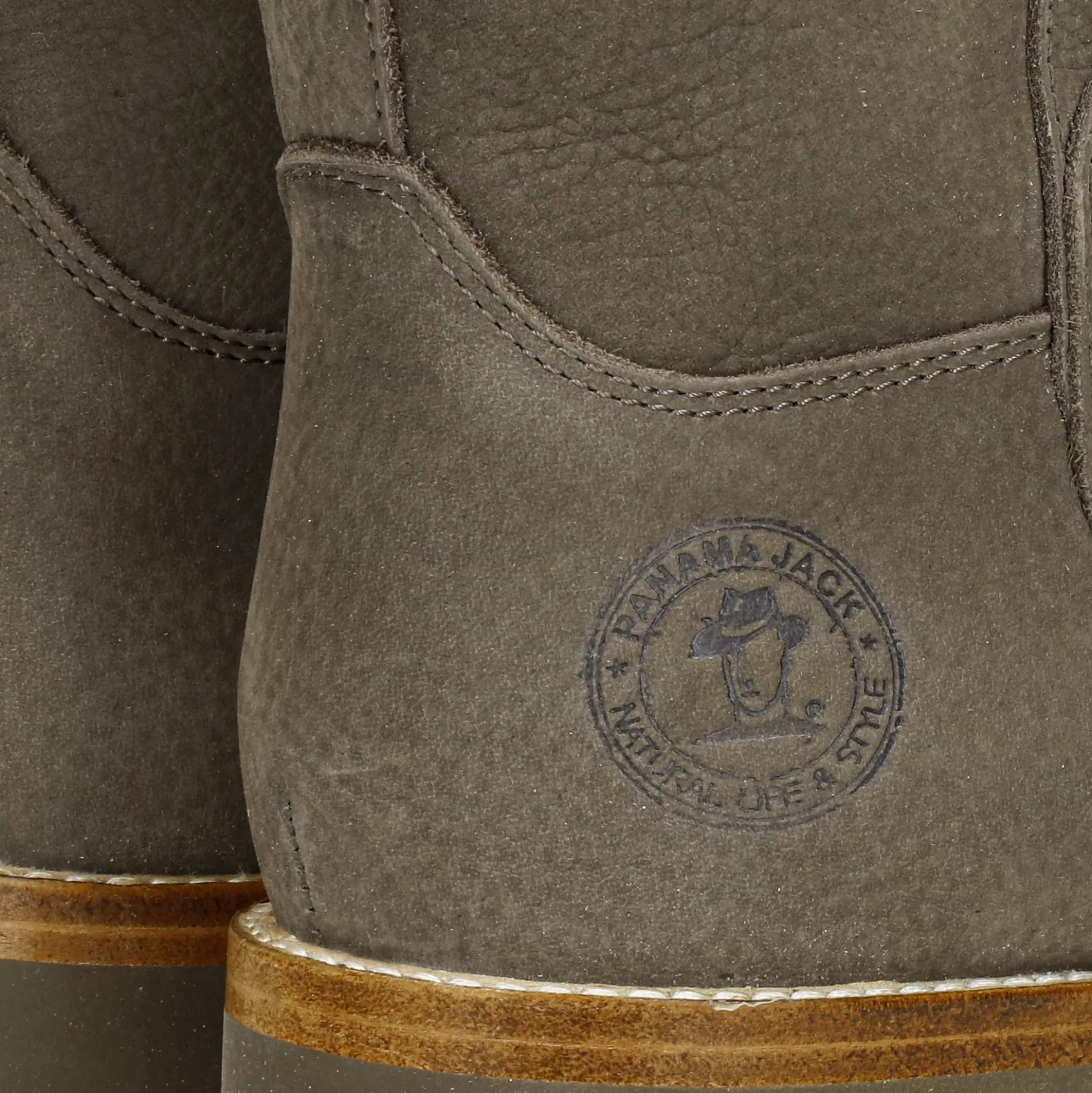 Grace Igloo Botas de piel con forro interior de pelo natural.