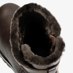 Javea Botas de piel con forro interior de pelo.