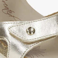 Julia Shine Sandalias de piel con forro interior de piel.