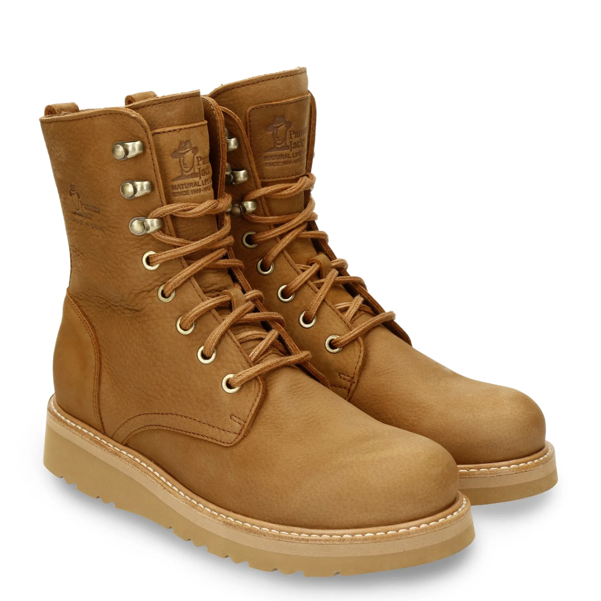 Keila Botas de piel con forro interior de piel.