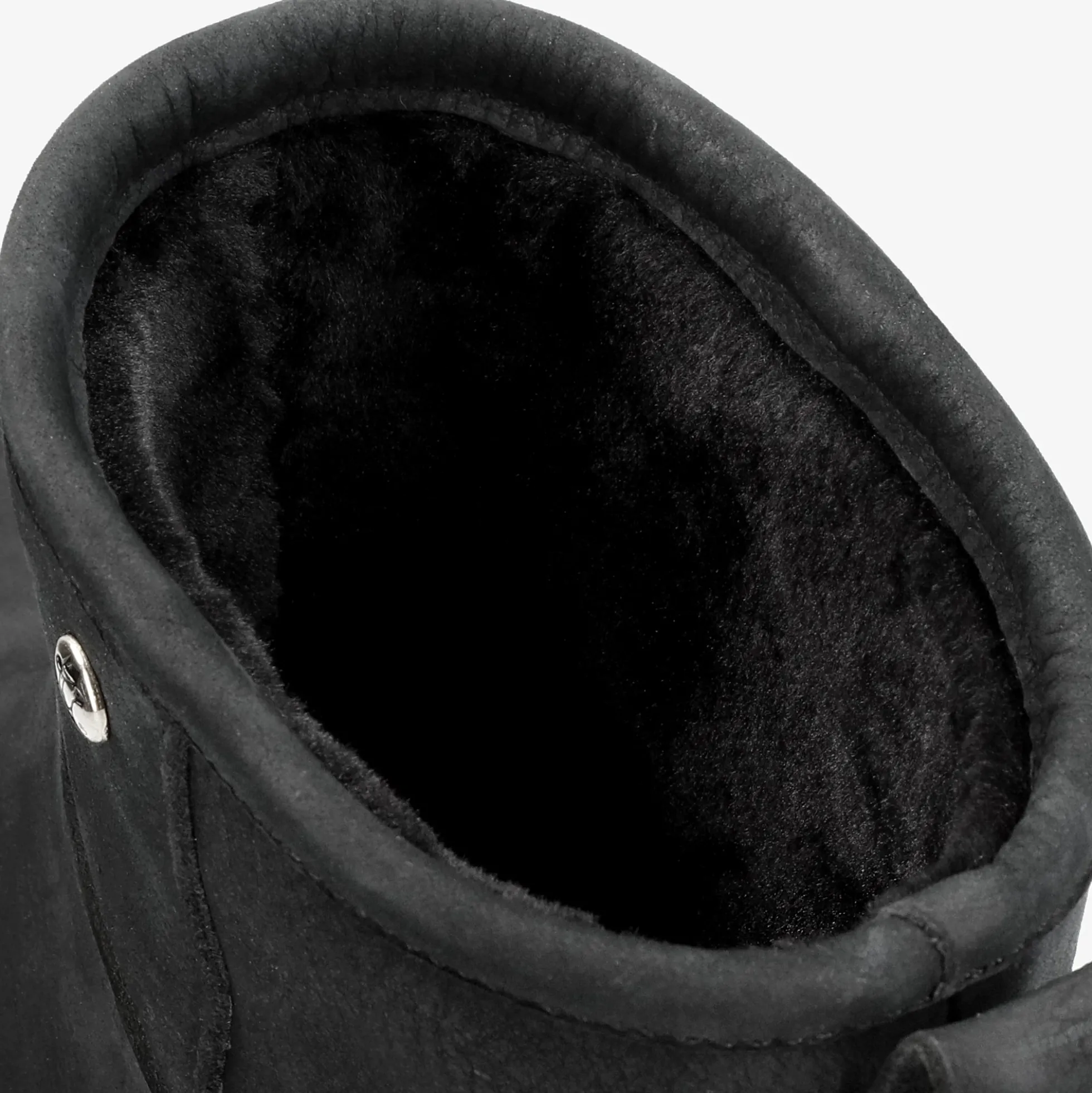 Laia Botas de piel con forro interior de pelo.