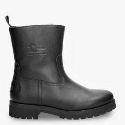 Monovar Botas de piel con forro interior de pelo.