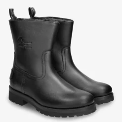 Monovar Botas de piel con forro interior de pelo.