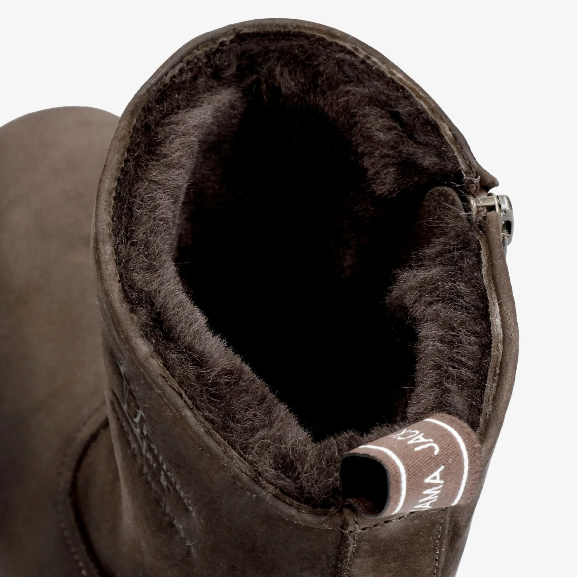 Monovar Igloo Botas de piel con forro interior de pelo natural.