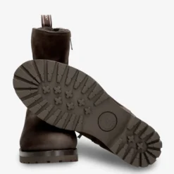 Monovar Igloo Botas de piel con forro interior de pelo natural.