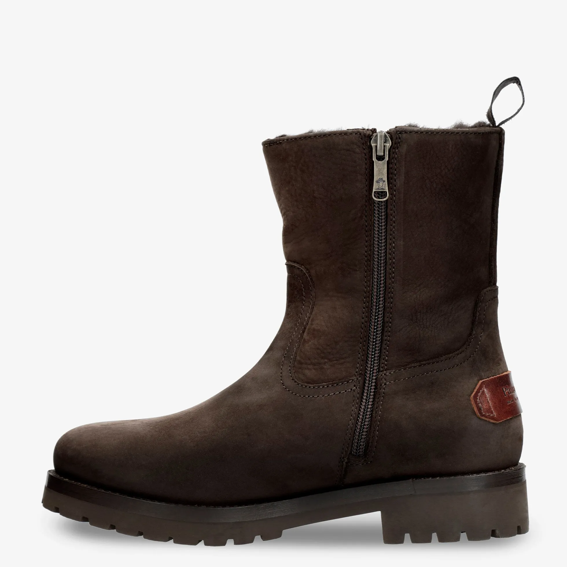 Monovar Igloo Botas de piel con forro interior de pelo natural.