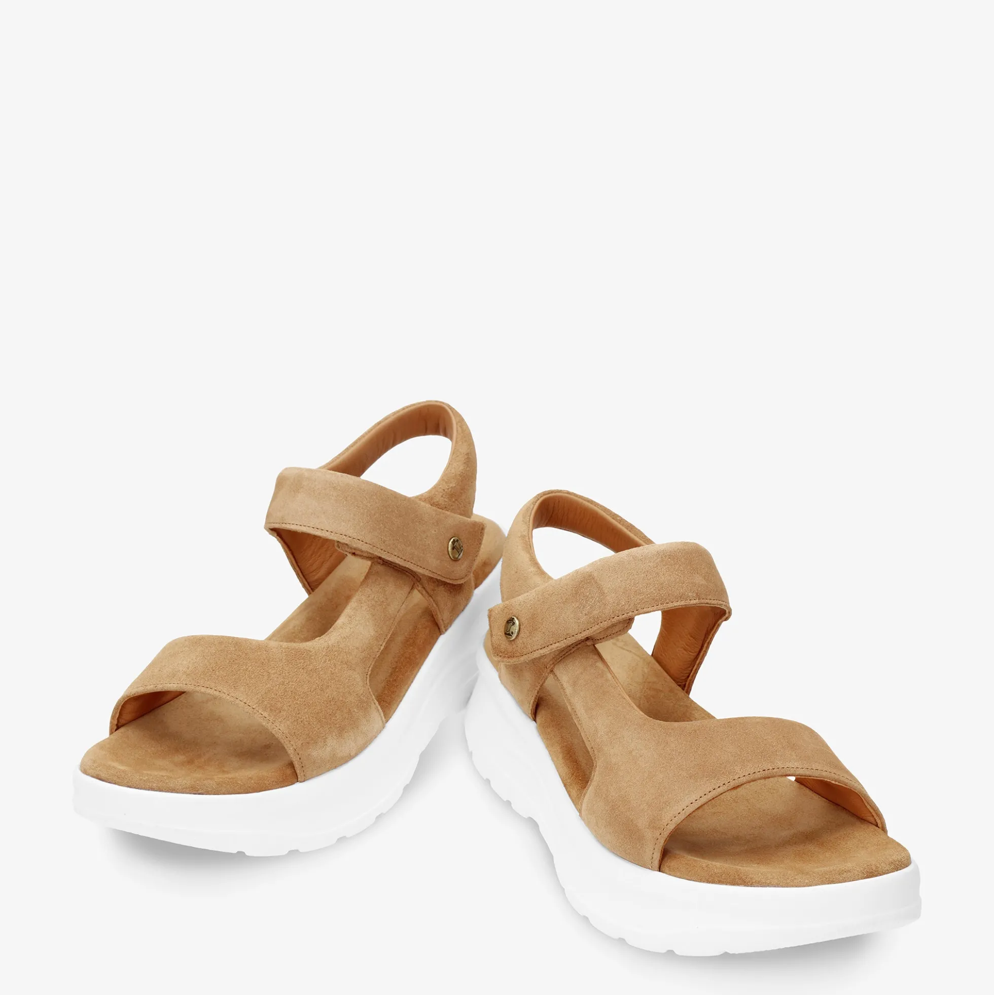 Naroa Sandalias de piel con forro interior de piel.