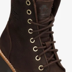 Padma Botas de piel con forro interior de pelo.