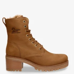 Padma Botas de piel con forro interior de pelo.