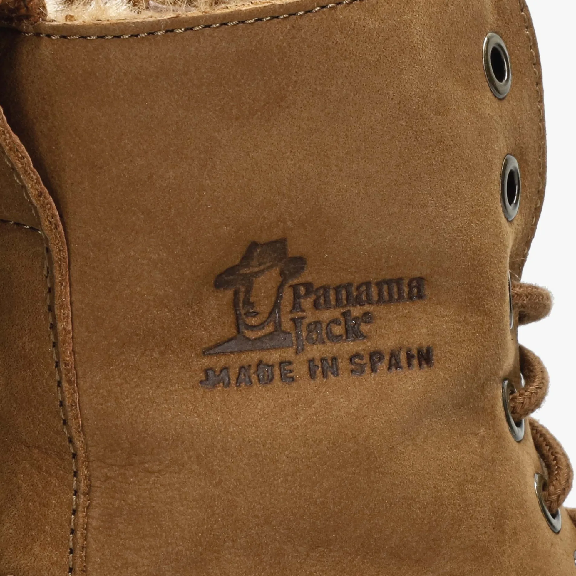 Padma Botas de piel con forro interior de pelo.