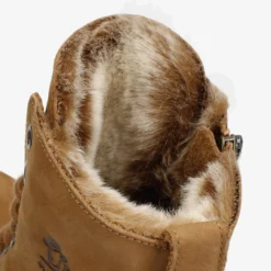 Padma Botas de piel con forro interior de pelo.