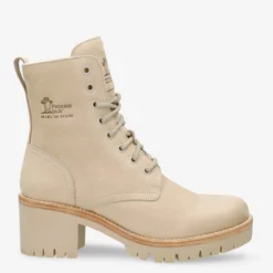 Padma Botas de piel con forro interior de pelo.