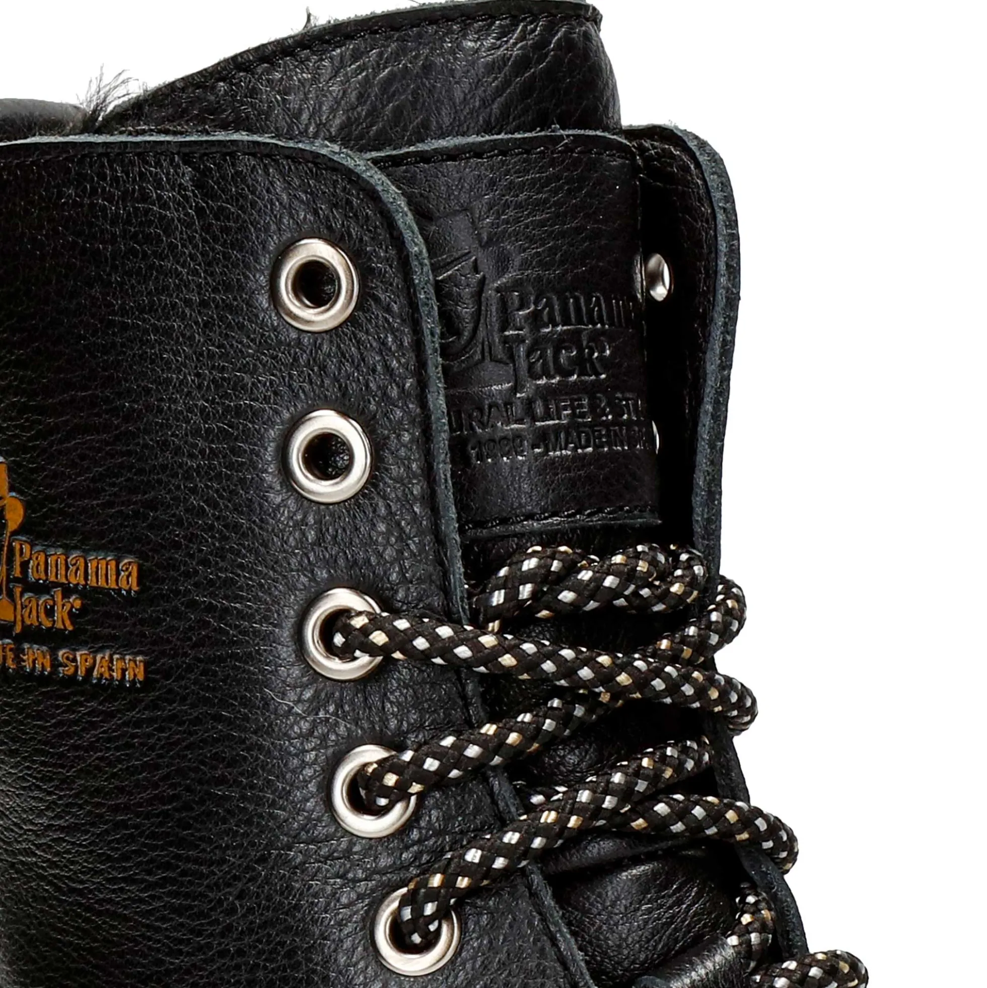Padma Botas de piel con forro interior de pelo.