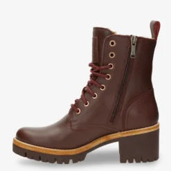 Padma Botas de piel con forro interior de pelo.
