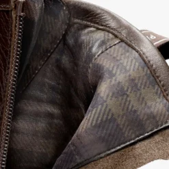 Padma Plaid Botas de piel con forro interior de piel.