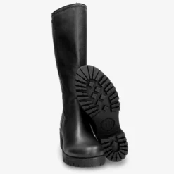 Padua Botas de piel con forro interior de pelo.