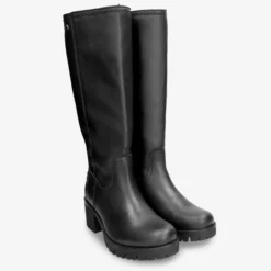 Padua Botas de piel con forro interior de pelo.