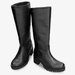 Padua Botas de piel con forro interior de pelo.