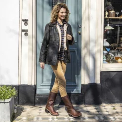Patricia Botas de piel con forro interior de pelo.