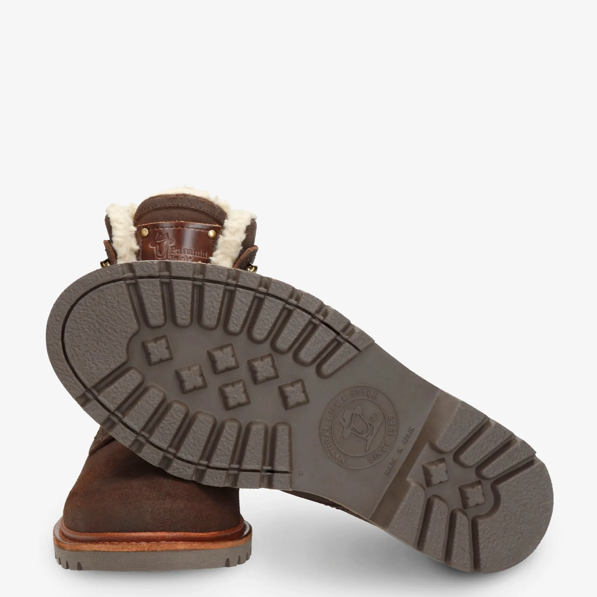 P03 Aviator Botas de piel con forro interior de algodón.