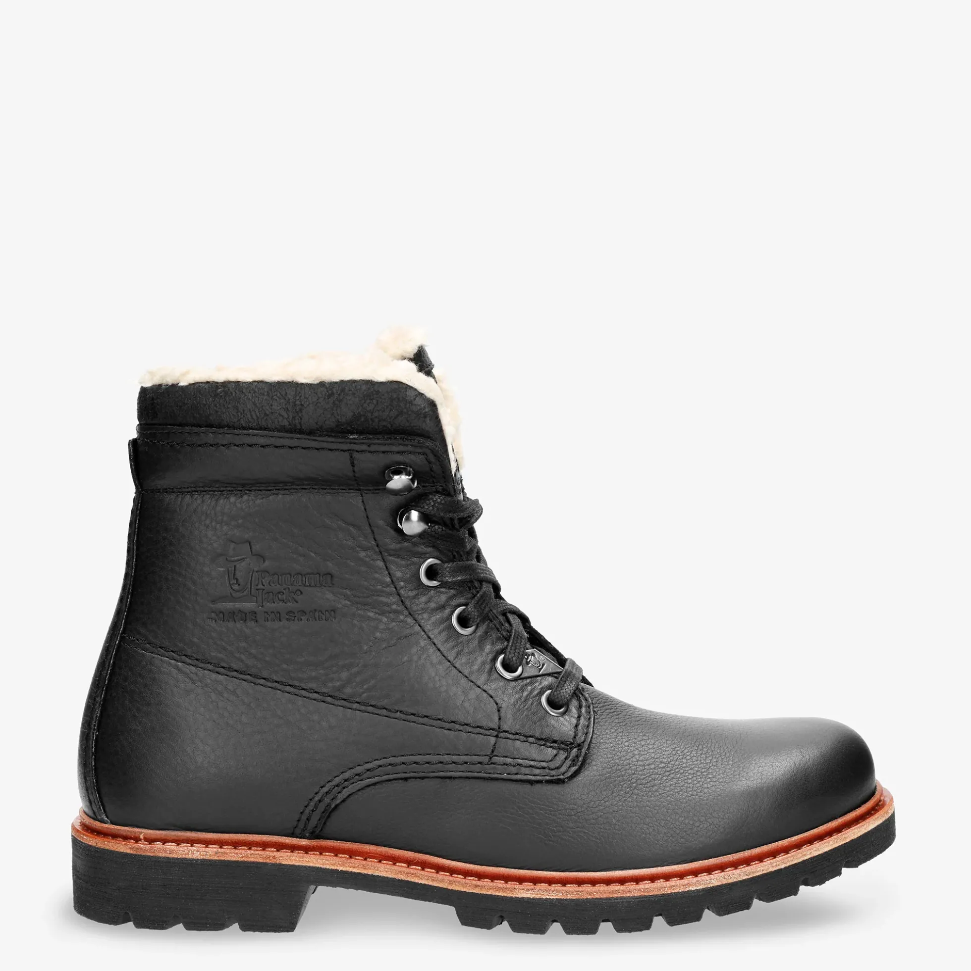 P03 Aviator Botas de piel con forro interior de algodón.