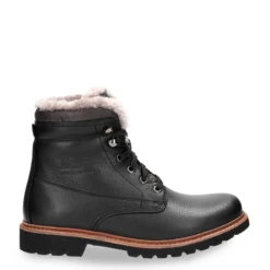 P03 Aviator Igloo Botas de piel con forro interior de pelo natural.