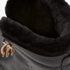 P03 Aviator Igloo Botas de piel con forro interior de pelo natural.