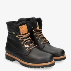 P03 Aviator Igloo Botas de piel con forro interior de pelo natural.