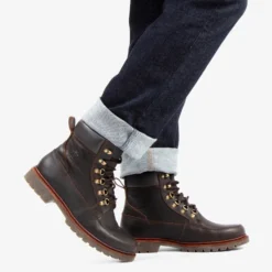 Polop Botas de piel con forro interior de piel.