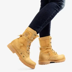 Route Boot Botas de piel con forro interior de tejido.