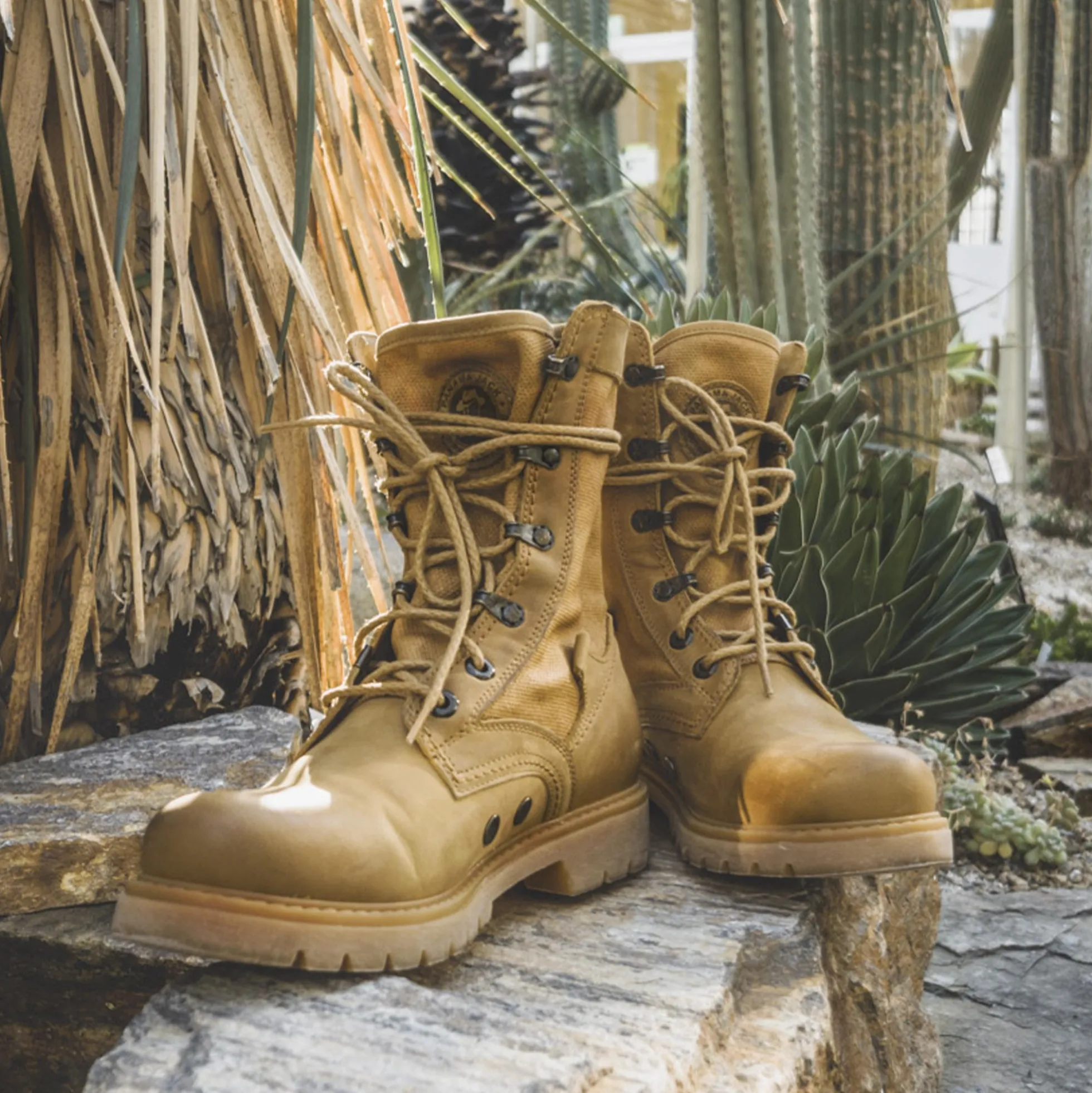 Route Boot Botas de piel con forro interior de tejido.