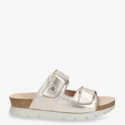 Sade Shine Sandalias de piel con forro interior de piel.