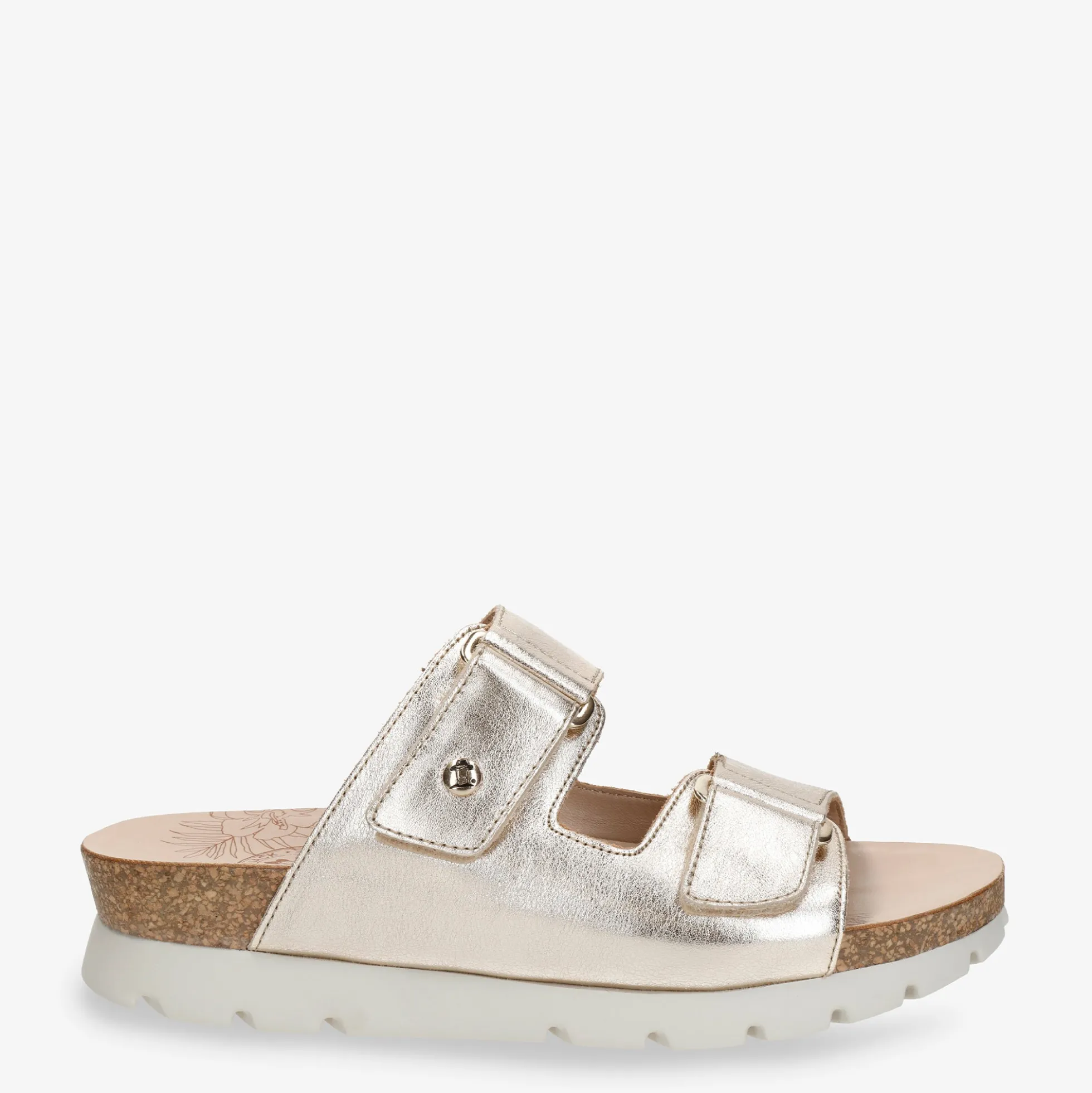 Sade Shine Sandalias de piel con forro interior de piel.