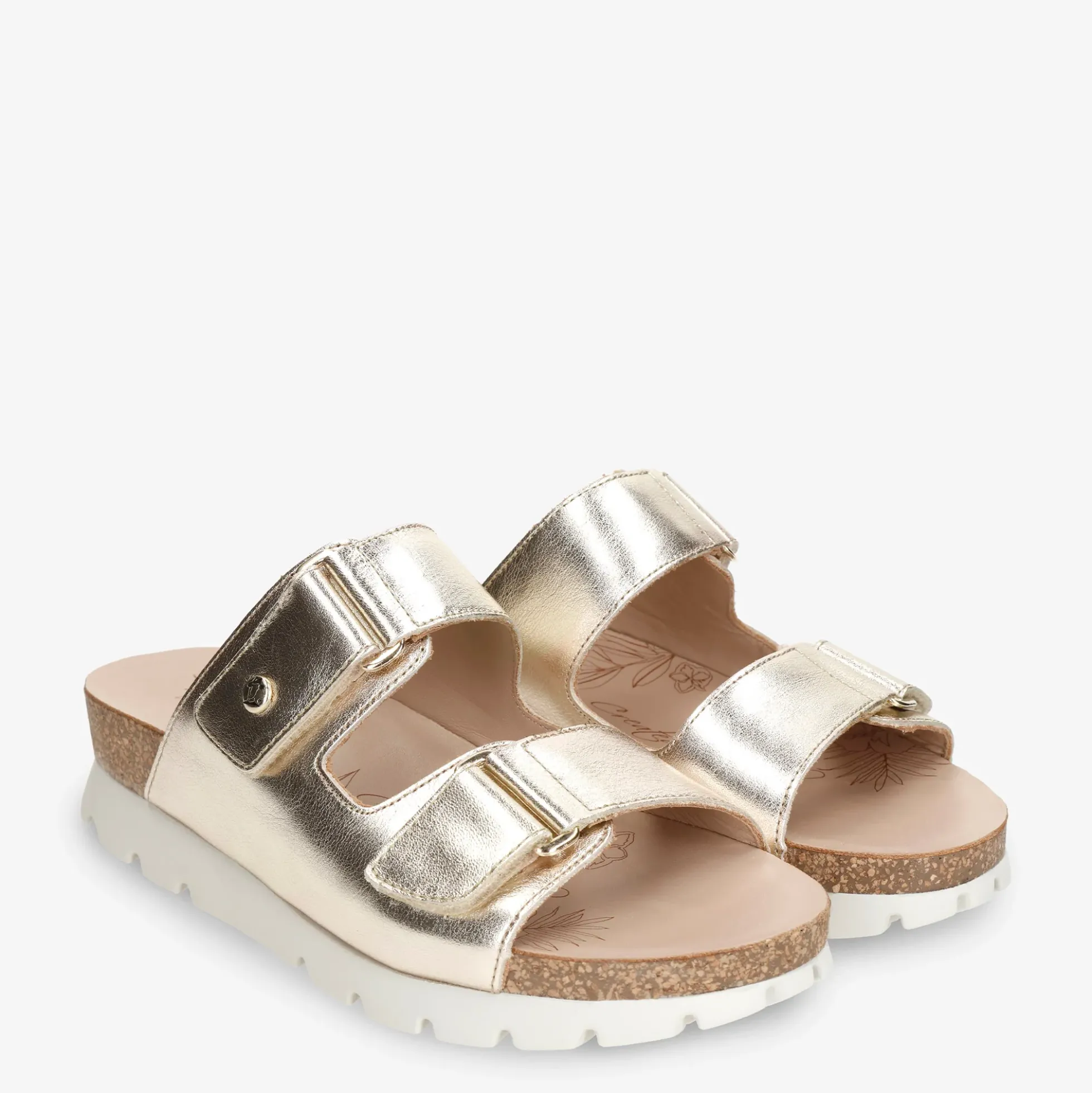 Sade Shine Sandalias de piel con forro interior de piel.