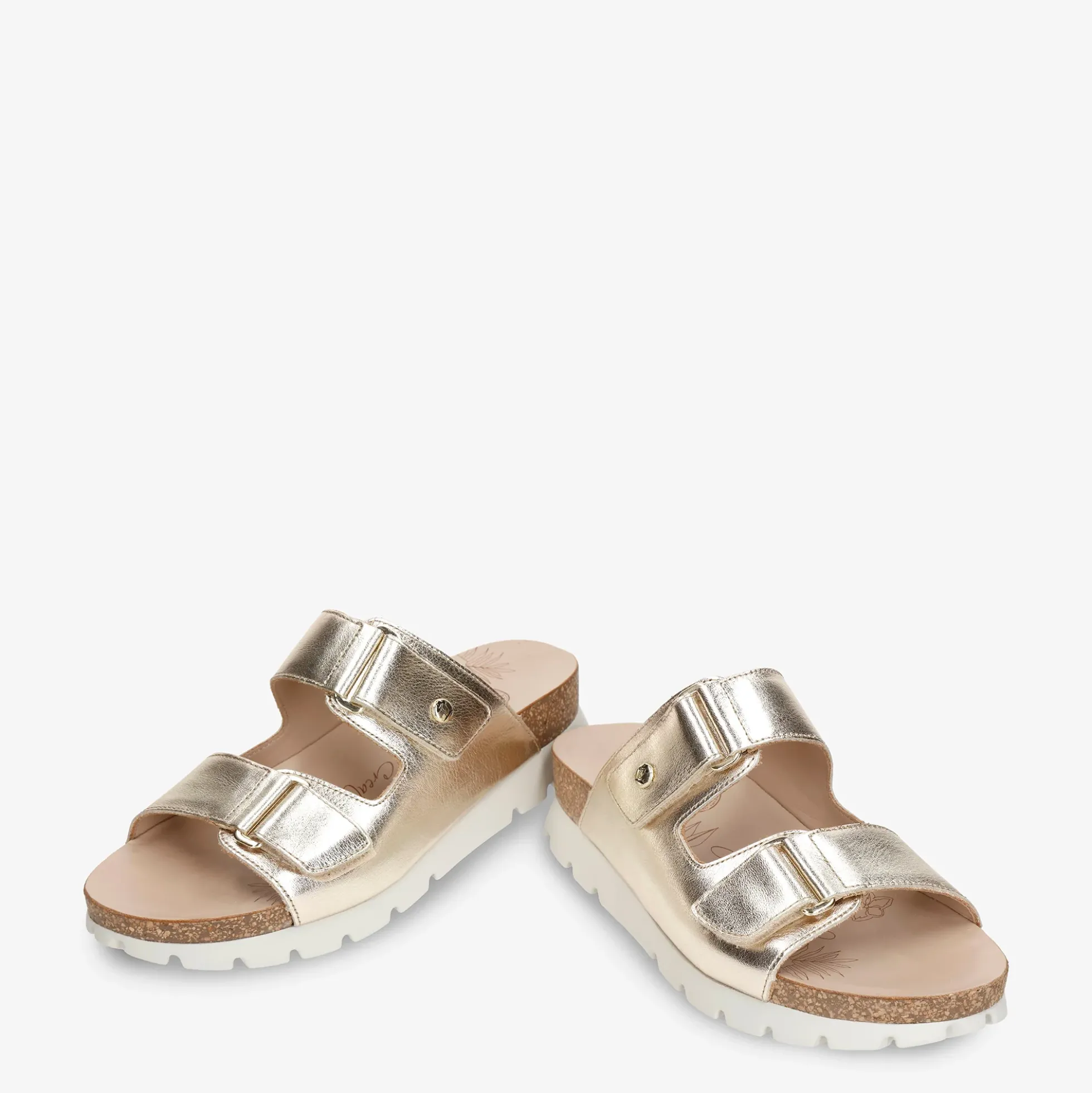 Sade Shine Sandalias de piel con forro interior de piel.