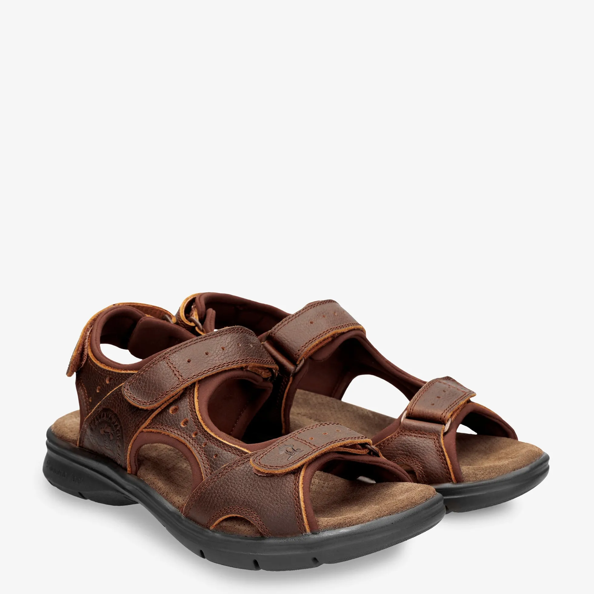 Salton Basics Sandalias de piel con forro interior de lycra.